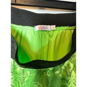 The BEST Halloween or 80s maxi skirt Fluorescent green LuLaRoe Roses S Preloved